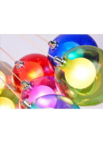 Люстра потолочная подвесная на 7 лампочек AA225/7 Хром 35х36х36 см. Sunnysky (253122354)