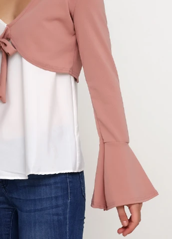 Розовая блуза Boohoo