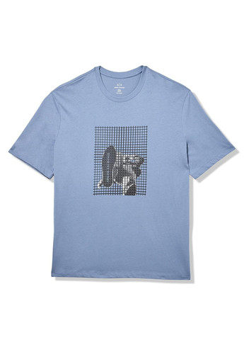 Синя футболка Armani Exchange