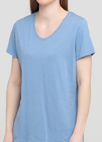 Блакитна літня футболка Esmara