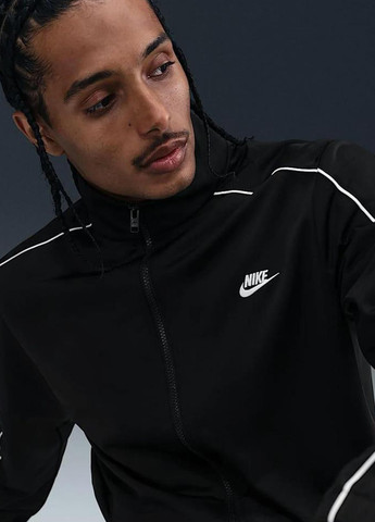 Костюм (олимпийка, брюки) HV1444-010 Nike M NK CLUB PK TRK SUIT (369766485)