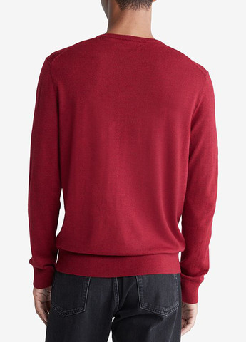Бордовий демісезонний пуловер пуловер Calvin Klein
