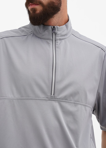 Серая демисезонная ветровка Greg Norman