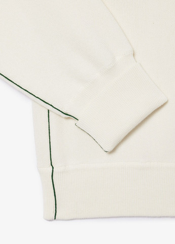 Белый демисезонный кардиган Lacoste