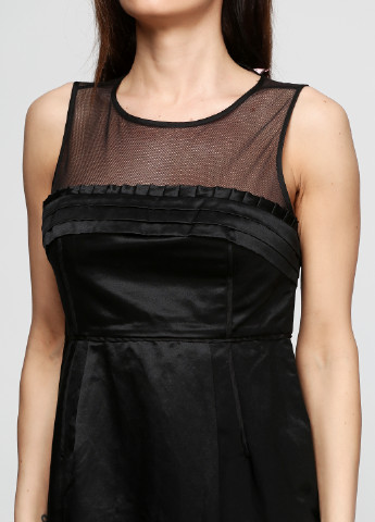 Чорна коктейльна сукня Juicy Couture однотонна