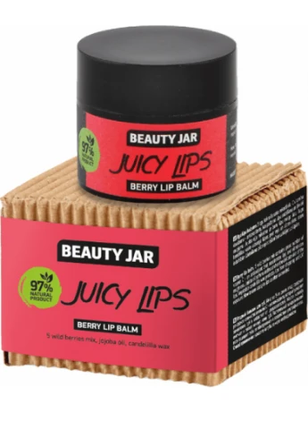 Ягідний бальзам для губ Juicy Lips 15 мл Beauty Jar 4751030831725 (249979481)