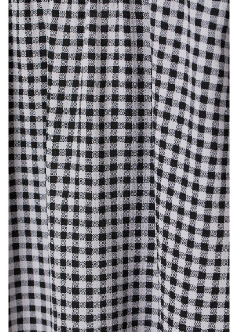 Чорно-білий кежуал сукня H&M однотонна