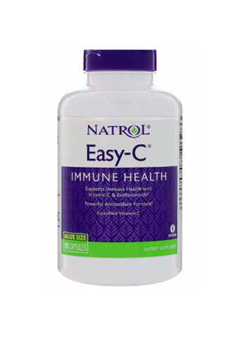 Витамин C Easy-C 500 mg 240 Caps Natrol (253416423)