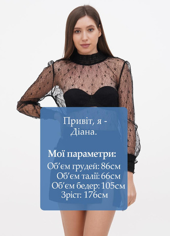 Чёрная блуза H&M