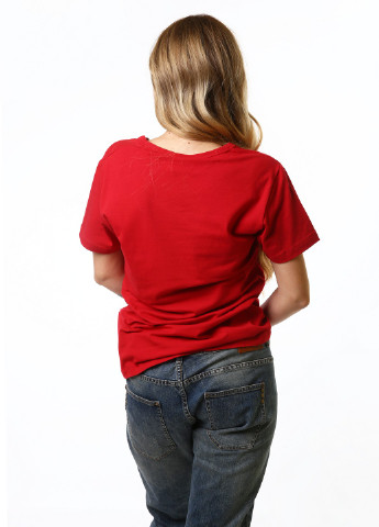 Красная летняя футболка Richmond Denim