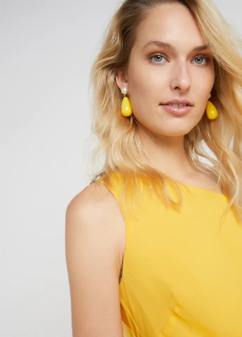 Жовтий вечірня сукня Ralph Lauren