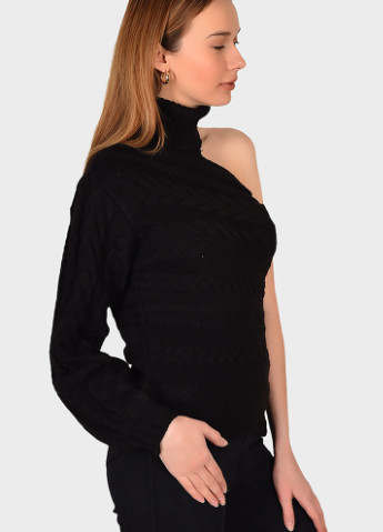 Черный демисезонный свитер AAA