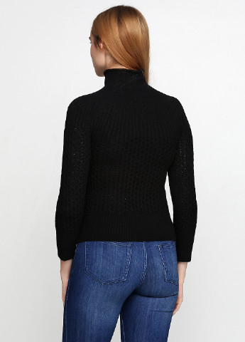 Чорний демісезонний свитер Stefanel