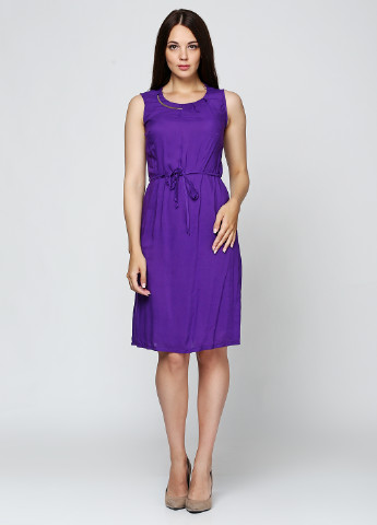 Фиолетовое кэжуал платье Ruta-S однотонное