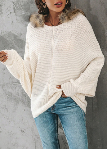 Бежевий демісезонний светр SHEIN