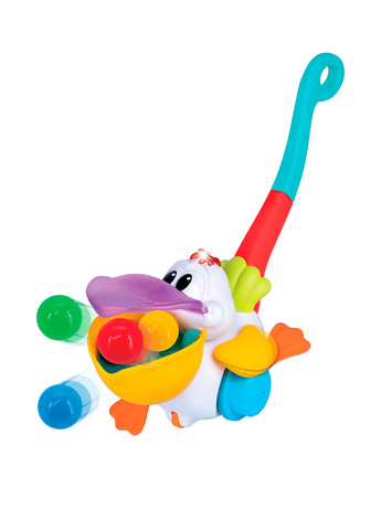 Іграшка-каталка Пелікан-Витівник (укр.), 25x11x17 см KIDDI SMART (303498579)