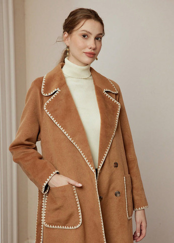 Коричневое демисезонное Пальто Motf