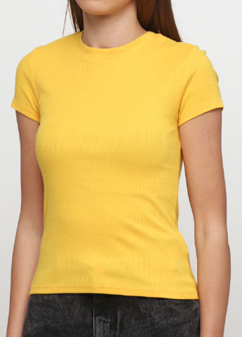 Жовта літня футболка Monki