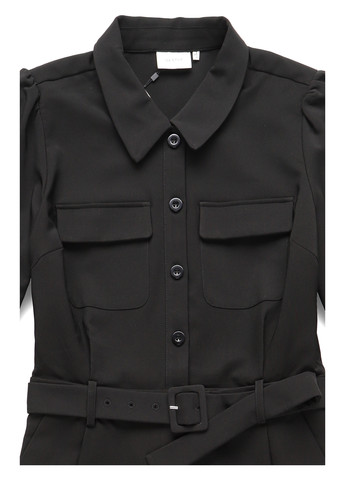 Комбинезон Gestuz комбинезон-брюки однотонный чёрный кэжуал полиэстер