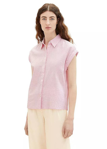 Світло-рожева демісезонна блуза Tom Tailor