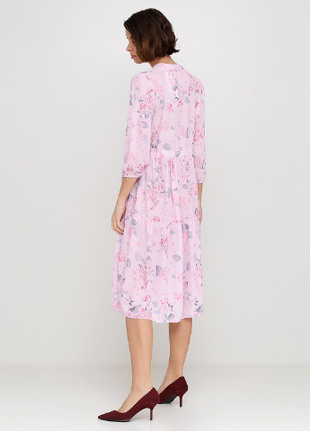 Светло-розовое кэжуал платье Boutique с цветочным принтом