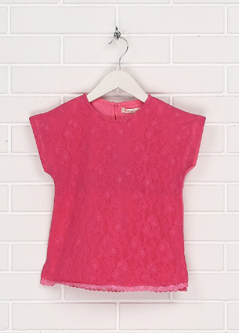 Розовая летняя футболка Cigit