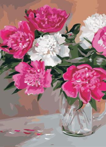Картина за номерами "Квіти у вазі" 40*50см ArtStory (252265957)