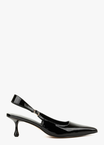 Le'BERDES Туфли слингбеки черный з натуральная кожа, украина — лето (322646235)