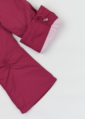 Рожевий демісезонний костюм (вітровка, брюки, реглан) Aimico