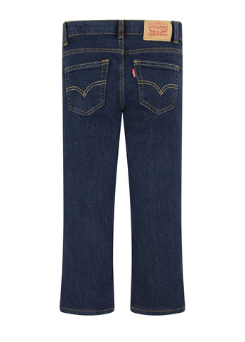 Темно-синие демисезонные буткат фит джинсы Levi's