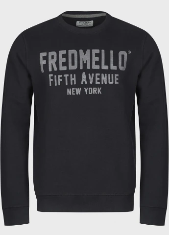 Чорний демісезонний джемпер Fred Mello