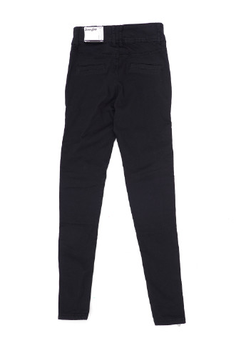 Черные джинсовые демисезонные зауженные брюки Jennyfer