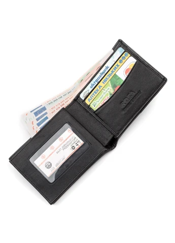 Мужское кожаное портмоне 11х9,5 см Stingray Leather (252128284)
