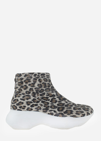 Осенние ботинки rhit053-4mat леопард Hitcher