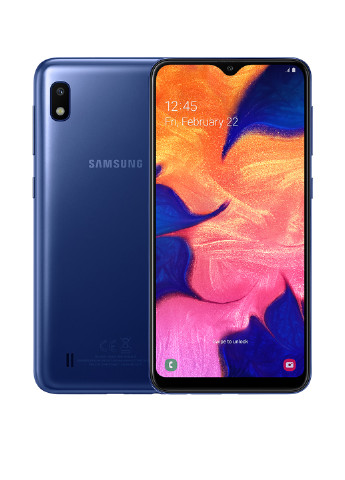 Смартфон Galaxy A10 2 / 32GB Blue (SM-A105FZBGSEK) Samsung Galaxy A10 2/32GB Blue (SM-A105FZBGSEK) синій