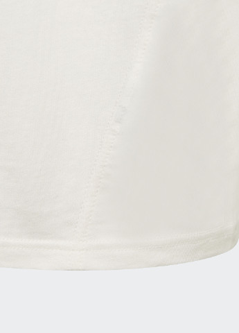 Молочна демісезонна футболка з коротким рукавом adidas