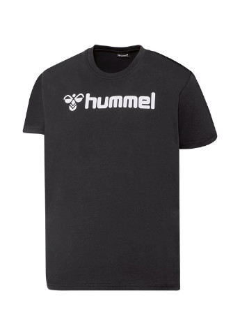 Черная футболка Hummel