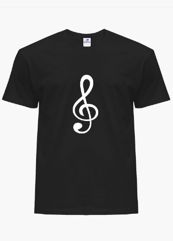 Футболка женская Скрипичный ключ (Treble clef) (8976-2086) XXL MobiPrint - (227212222)