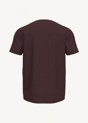 Бордовая футболка Tommy Hilfiger