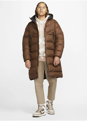 Коричневая зимняя куртка dr9609-259 Nike Storm-FIT Windrunner