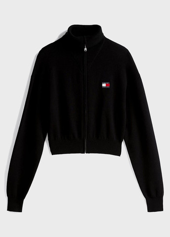 Черный демисезонный кардиган Tommy Jeans