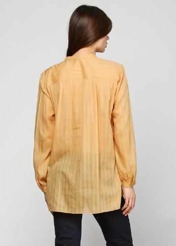 Бежевая демисезонная блуза Massimo Dutti