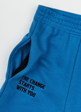 Синие спортивные демисезонные джоггеры брюки O! clothing
