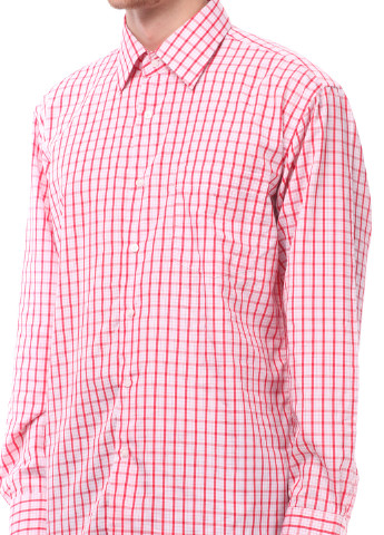Красная кэжуал рубашка Aldo & Co с длинным рукавом