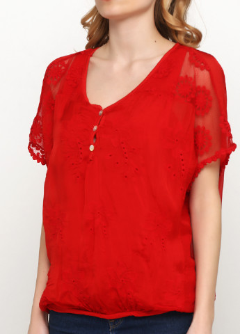 Червона блуза Made in Italy
