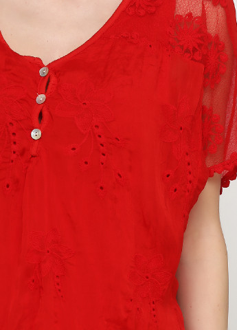 Червона блуза Made in Italy