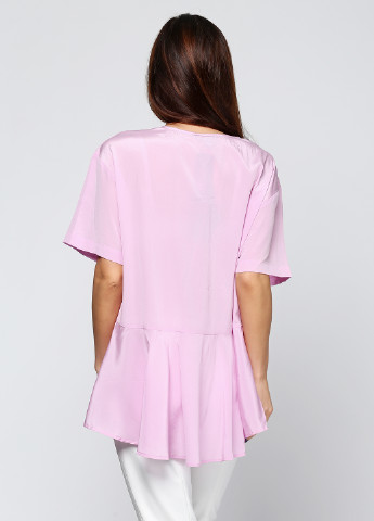 Розовая летняя блуза DKNY