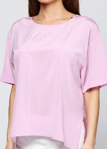 Розовая летняя блуза DKNY
