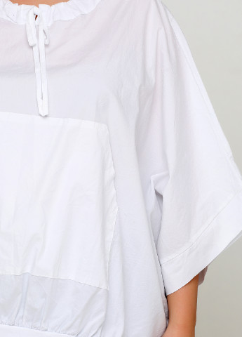 Белая демисезонная блуза Italy Moda