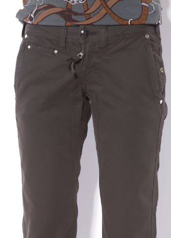 Темно-серые кэжуал демисезонные брюки Ra-Re